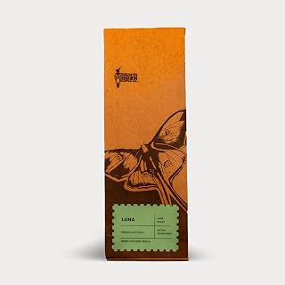 Black Baza Coffee, Luna, Dark Roast, Freshly Roasted, Organic, 100% Robusta - Whole Beans, 500g