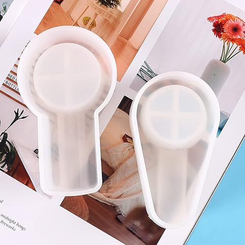 Miniatura 6 de Yeahii Cenicero de cigarro Molde de resina epoxi Bandeja de soporte de ceniza de cigarrillo Molde de silicona DIY Artesanías Decoración de