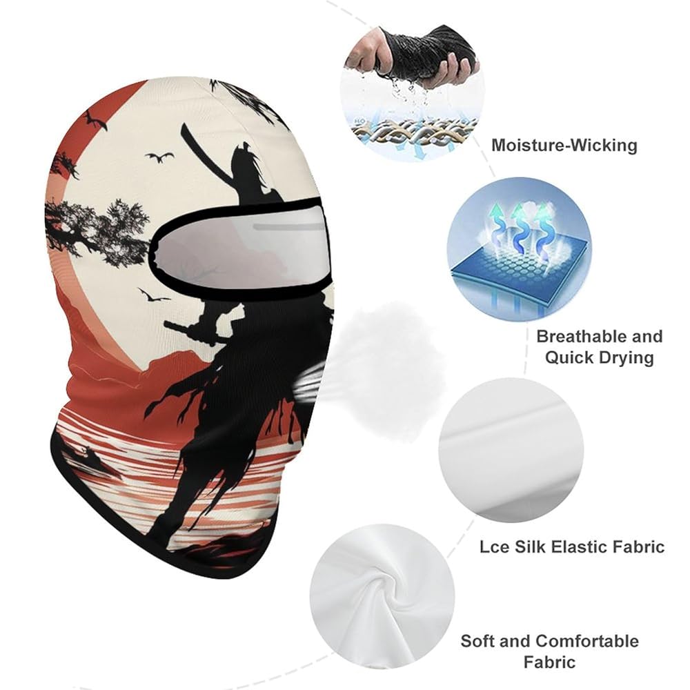 帽子 flexwitme yokosuka BALACLAVA Summer UV Protection Balaclava Face Mask Ski Sun Hood