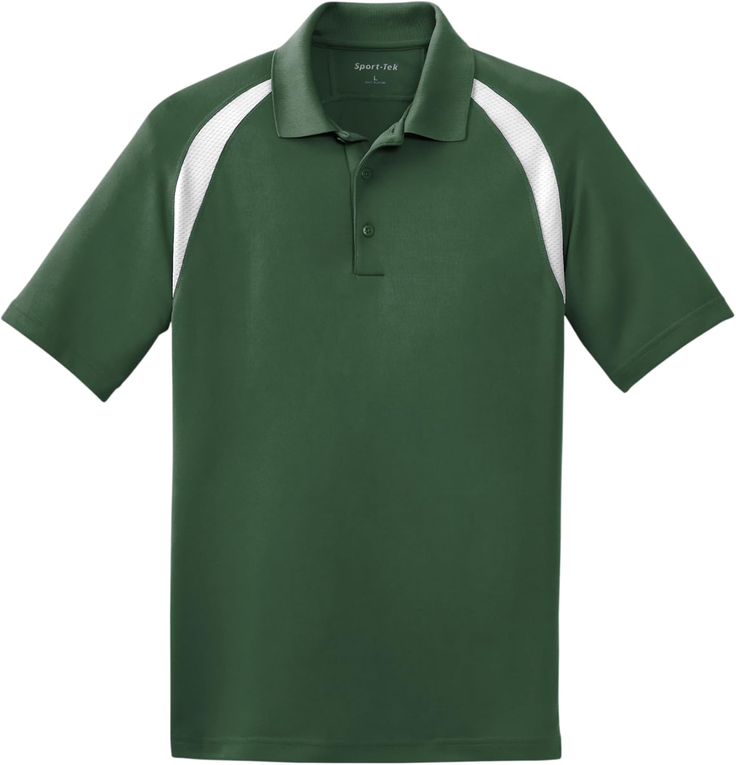 Sport-Tek Dry Zone Colorblock Raglan Polo With Custom Embroidery