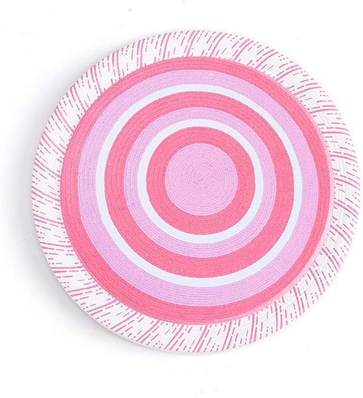 Coffee Tea Juice Milk Placemat Circular Family Table Insulated Gift(E)