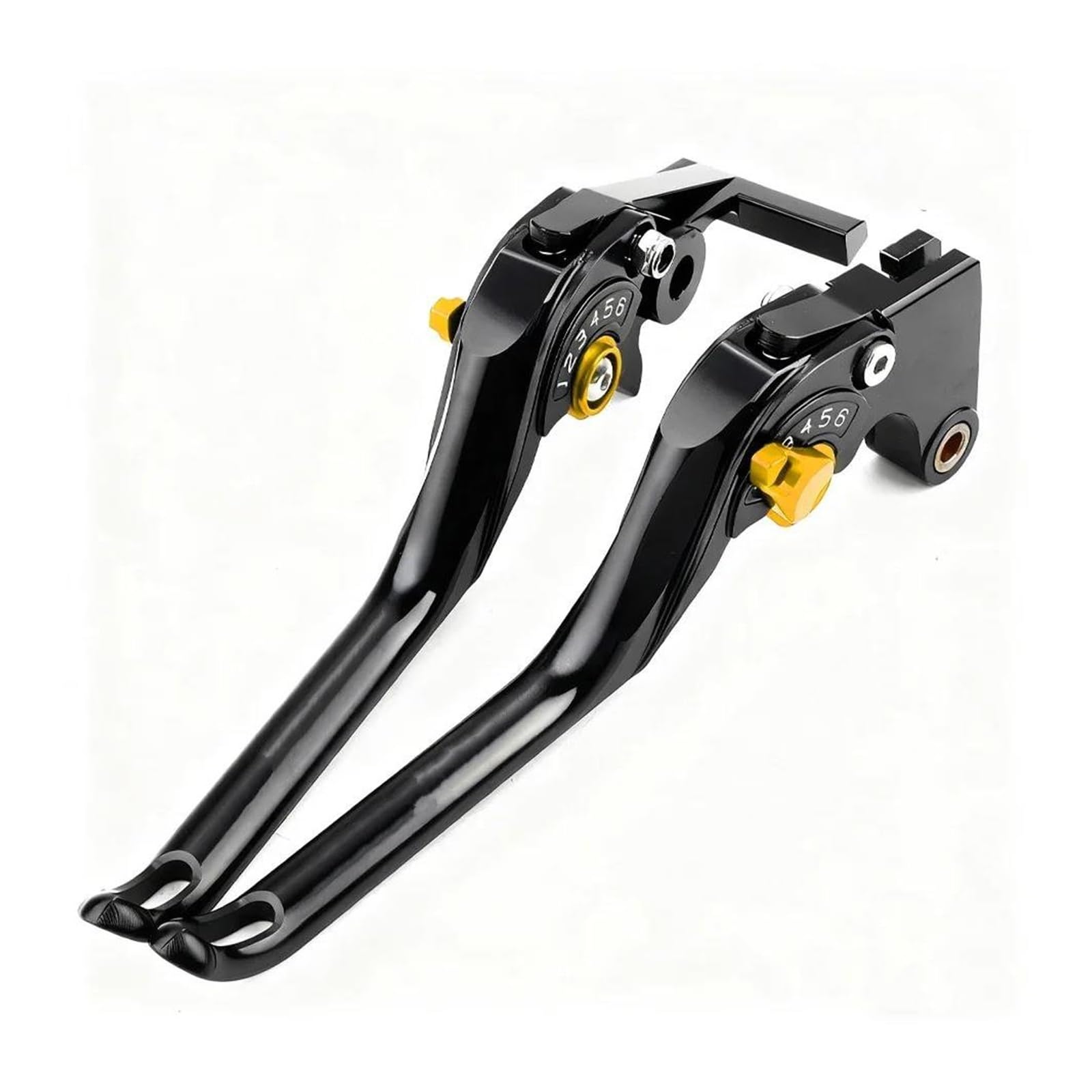 USQBUZHHK Brake Clutch Lever Motocycle Brake Clutch Levers for Voge Valico DS900X 900DSX DSX900 900 Dsx Adventure 2024-2026 Adjustable Effort-Saving(Gold)