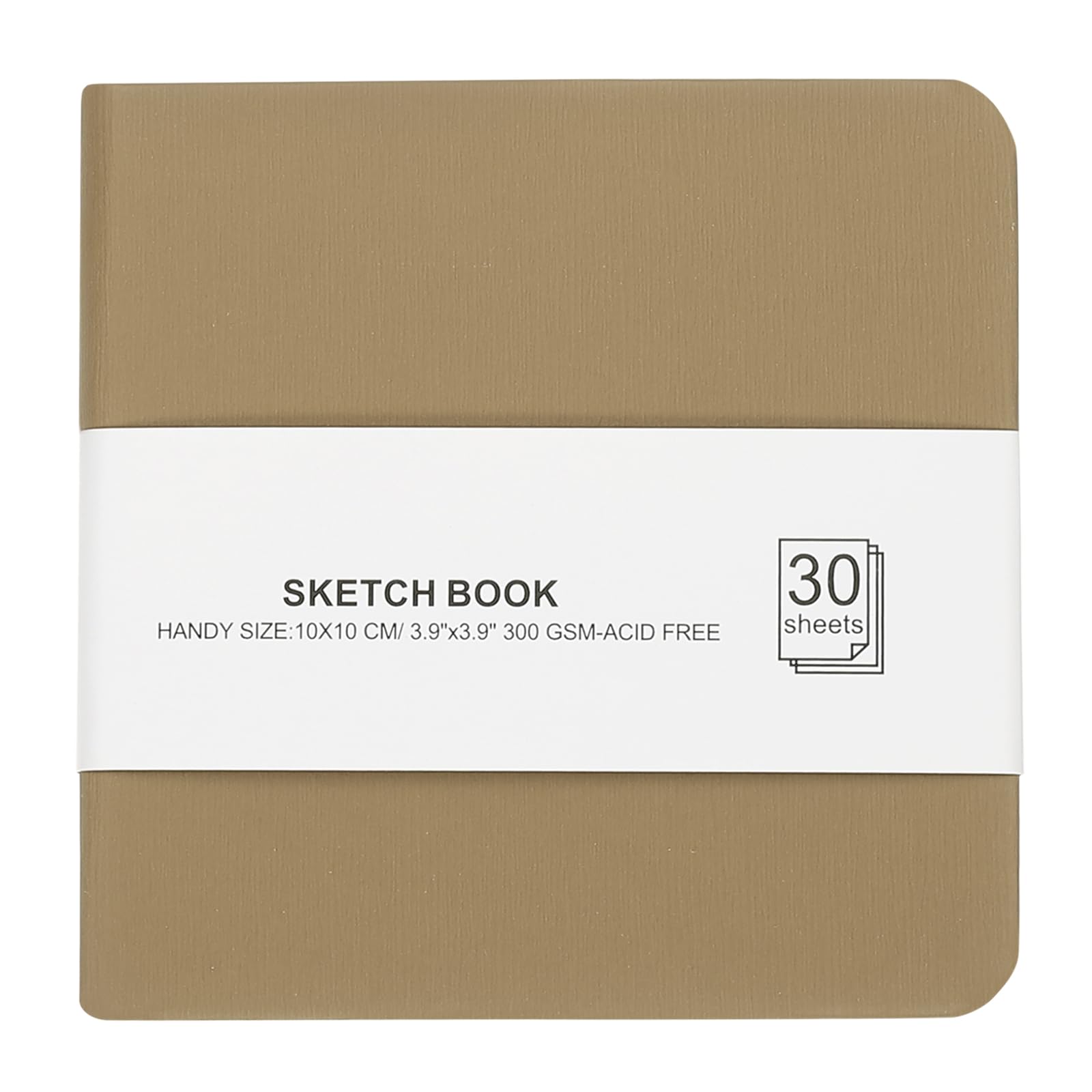 PATIKIL 4x4" Watercolor Paper Sketchbook