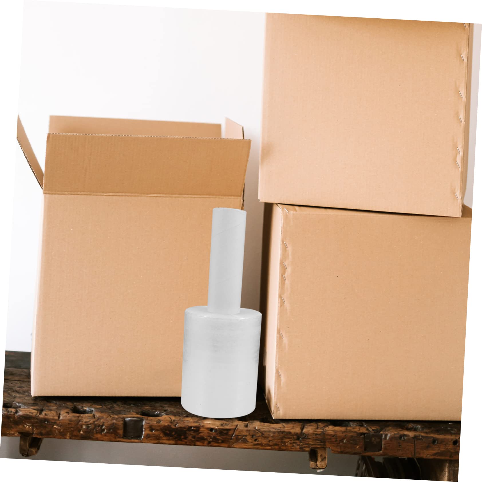 Operitacx Schrumpffolie mit Griff Stretchfolie für Verpackungen Schrumpffolie für Umzüge Umzugsfolie Verpackungsfolie Gepäckfolie Kabelverpackung Industrieverpackung