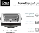 Kraus GDA-1 Garbage Disposal Adapter
