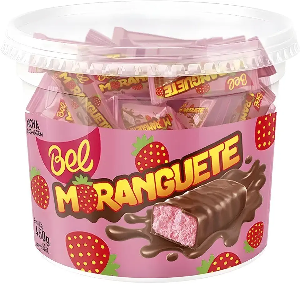 Bel Moranguete Pote 450g (Aprox. 50un x 9g)