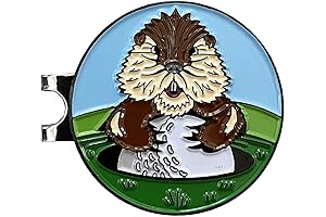 Bushwood Gopher Golf Hat Clip & Ball Marker