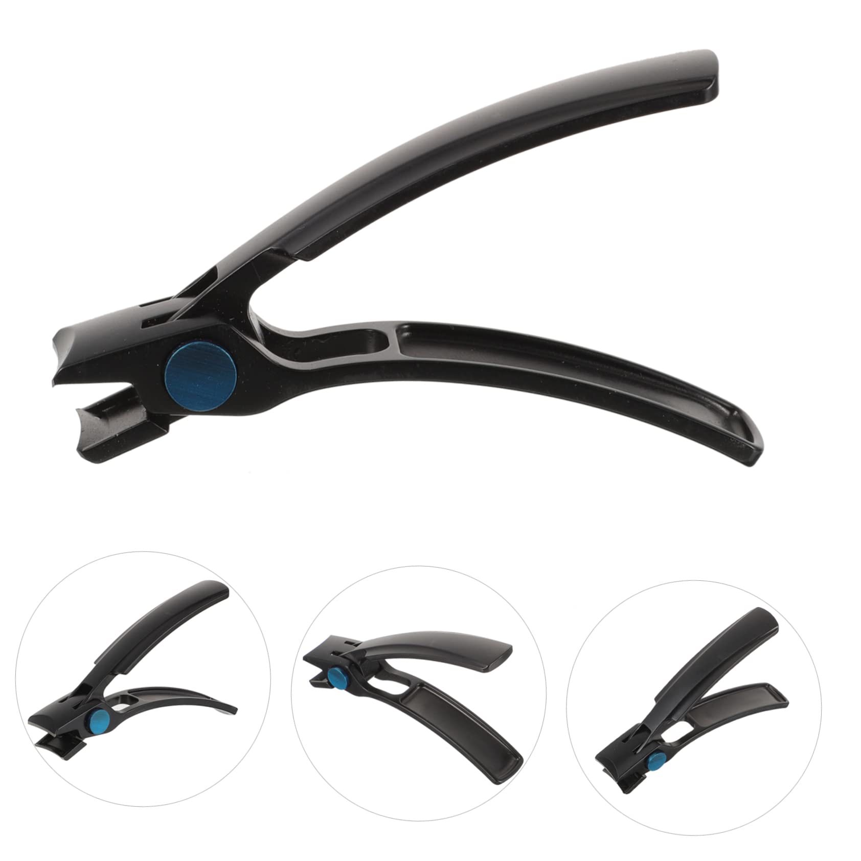 Healvian 4 Pezzi Tagliaunghie Antispruzzo Strumento Per Arte Del Chiodo Lama Per Affilare Le Unghie Gatto Artiglio Trimmer Cesoie Per Unghie Strumenti Per Unghie Tagliaunghie Suite