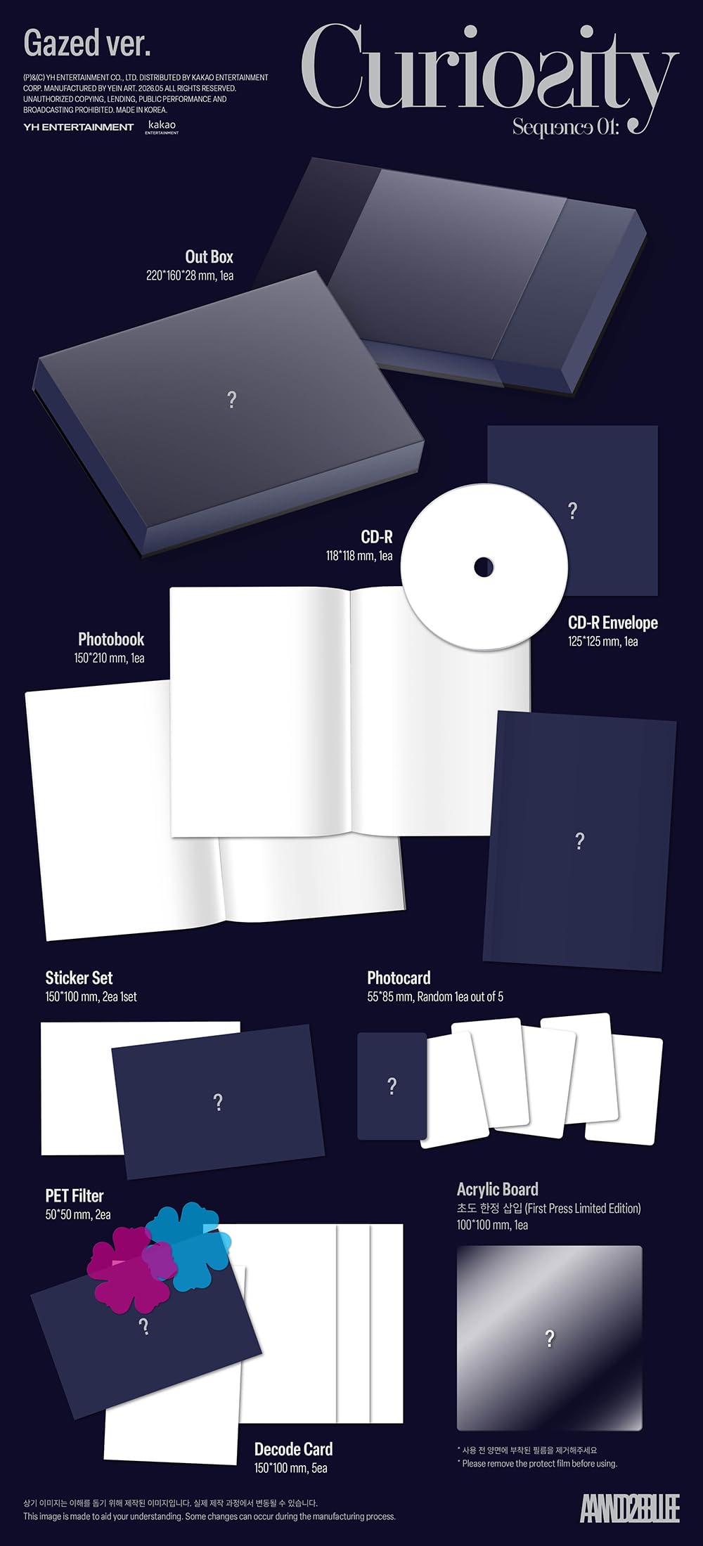 Amazon.co.jp: AND2BLE (アンダブル) - 1st Mini [ Sequence 01