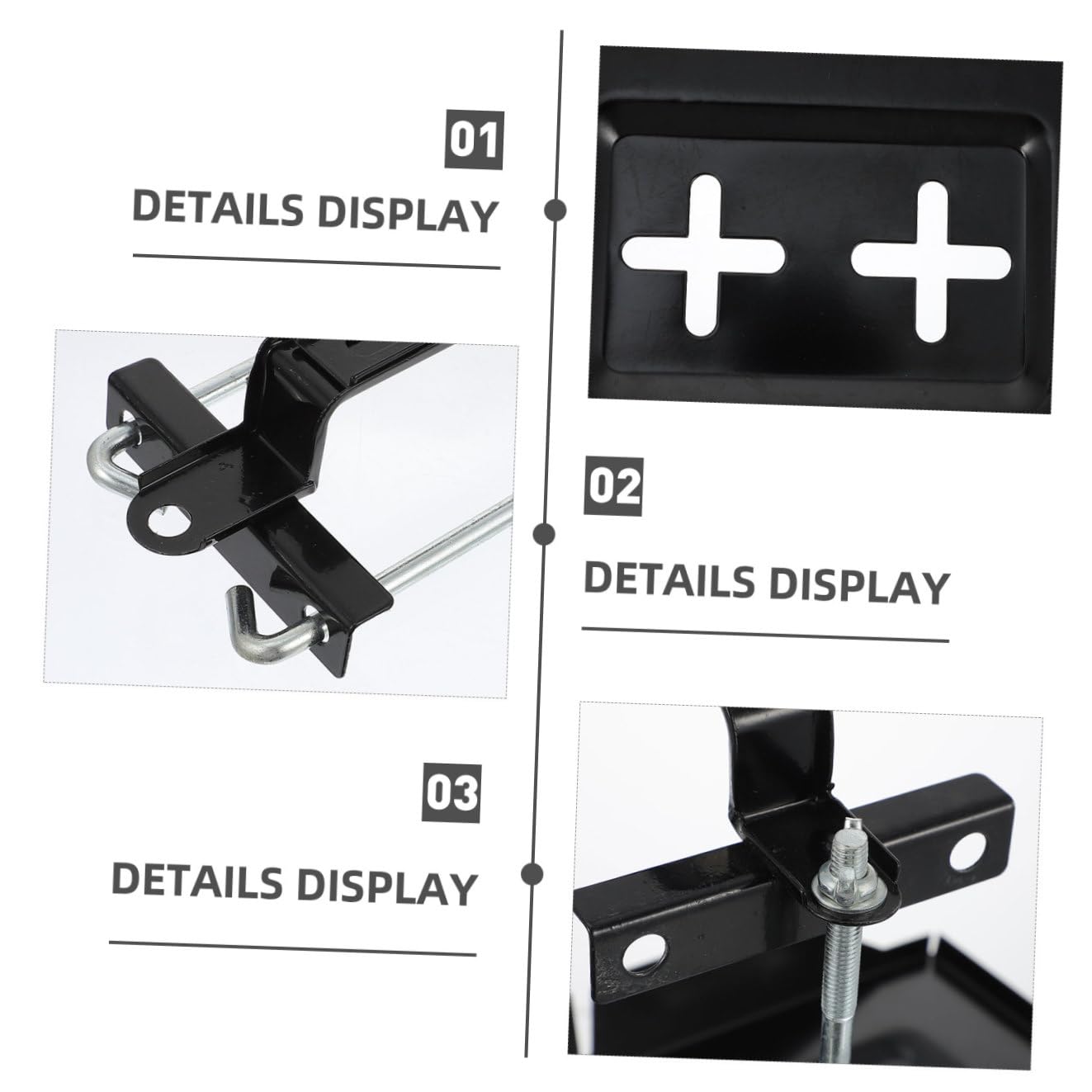 Support De Fixation Batterie Voiture Support De Stockage Batterie Voiture De