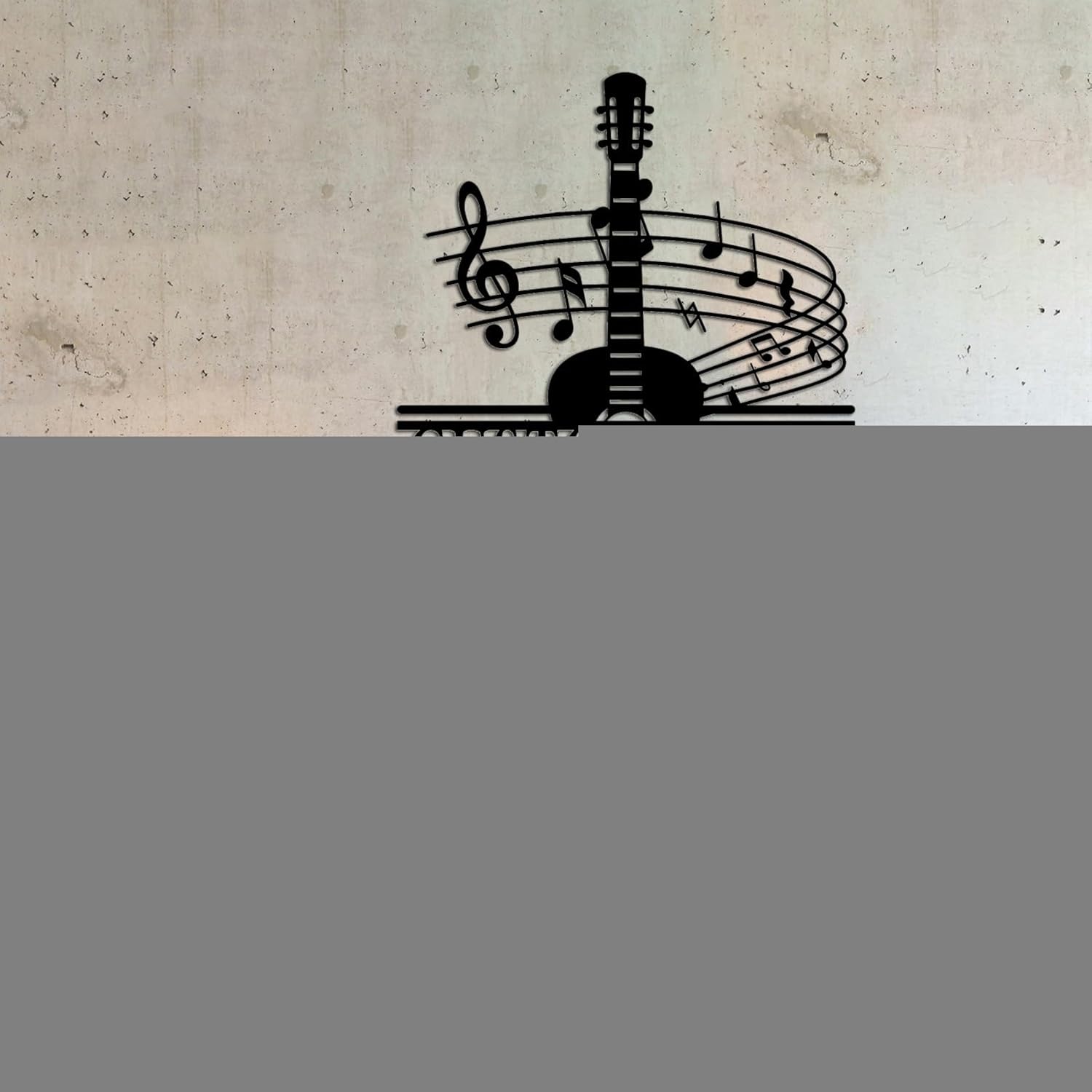 Custom Guitar Metal Sign Art, Personalized Guitar Metal Wall Art, Guitar Wall Hanging For Decoration, Guitar Metal Wall Decor, Guitar Metal Wall Decor ，Musical Room Wall Decor, Band Room Decor