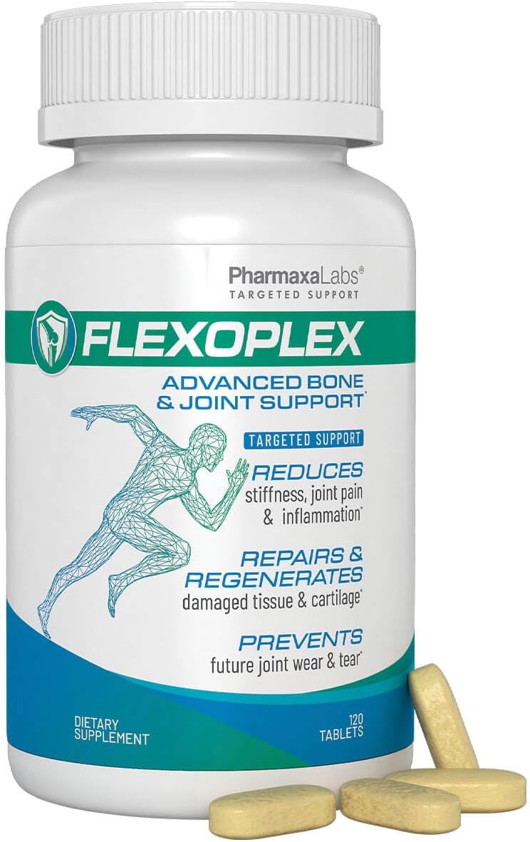 Advanced Bone & Joint Support Supplement for Men & Women | Promote Healthy Function & Discomfort Relief | Enhance Cartilage Flexibility & Range of Motion - 120 Tablets (Pack of 1)