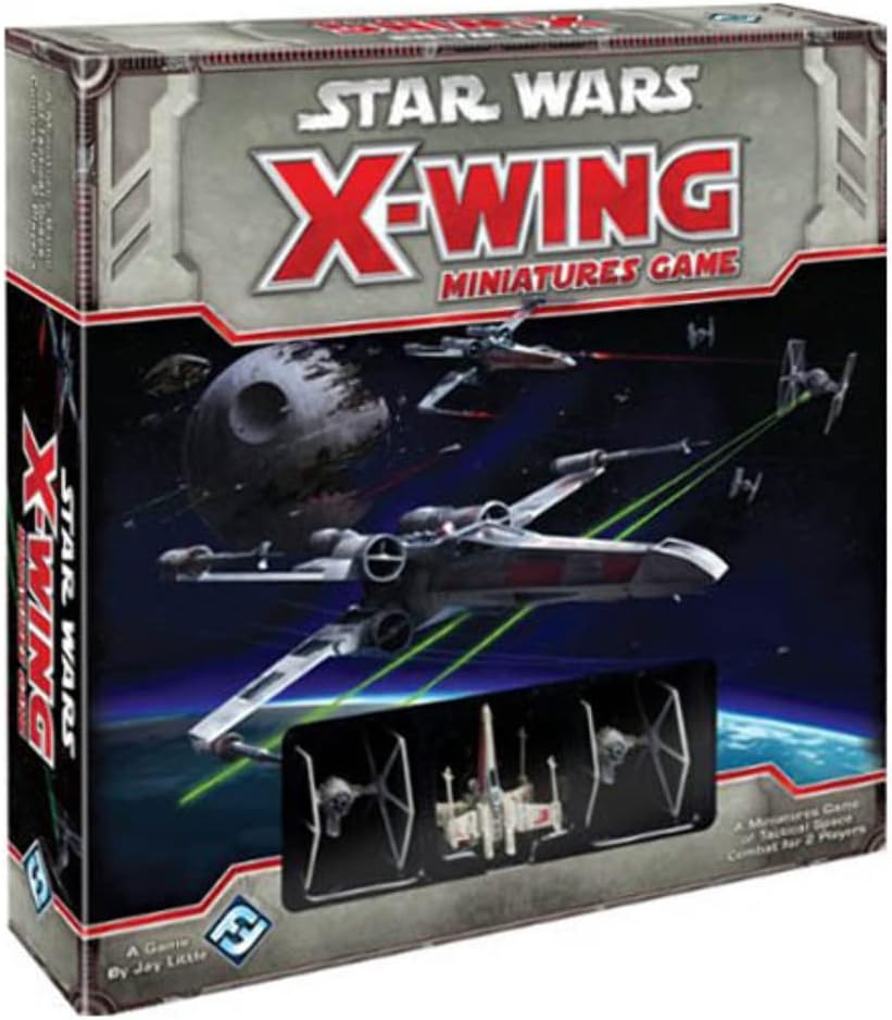 Star Wars X-Wing Miniatures Game 1st Edition CORE SET - Engage in Epic Space Battles! Strategy Game for Kids & Adults, Ages 14+, 2 Players, 30-45 Minute Playtime, Made by Atomic Mass Games