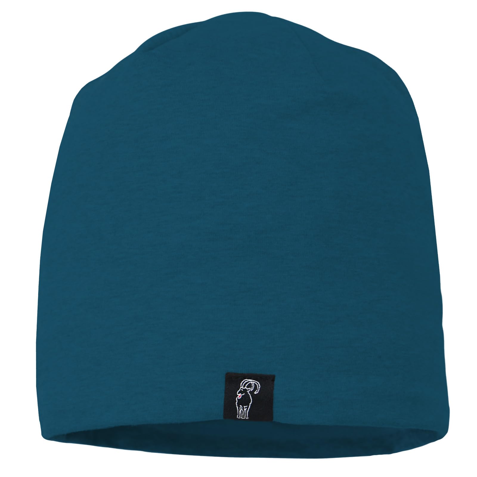 Alpidex Unisex Blue Cotton Hat Fleeced Lined Fleece Skull Cap Warm Thermal Winter Cycling Running One Size, Colour:
