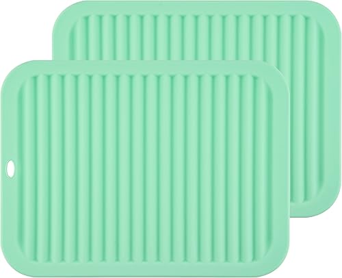 Smithcraft Salvamanteles de silicona para platos calientes, ollas y sartenes, almohadillas calientes para encimera de cocina, tapetes de silicona