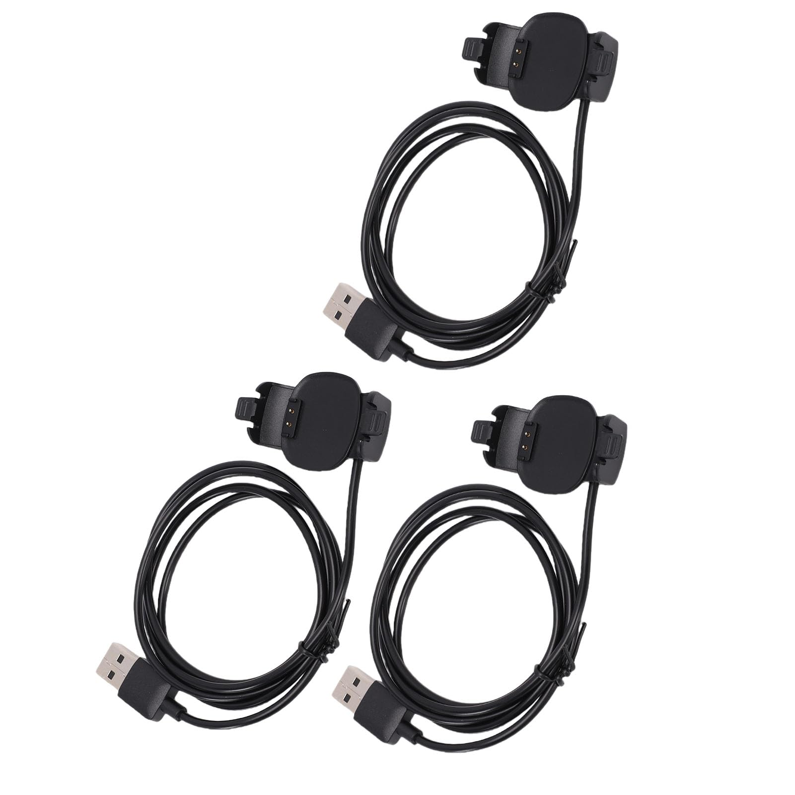 Smartwatch-Ladegerät Kompatibel mit Plus, USB-A-Magnetladekabel 3,3 Fuß, Sicheres Schnelllade-Ersatzkabel mit Smart Chip (3PCS)