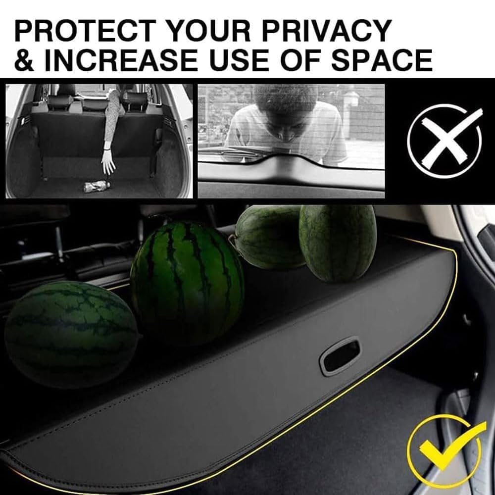 Copertura Bagagliaio, per Citroen DS3 2010-2016 Tronco Privacy Cappelliera Retrattile Cargo Cover Auto Accessori