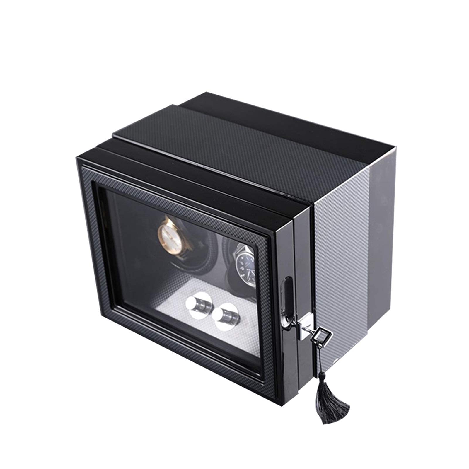 Boîte montre automatique rotative double pour décoration de bureau chic - 7