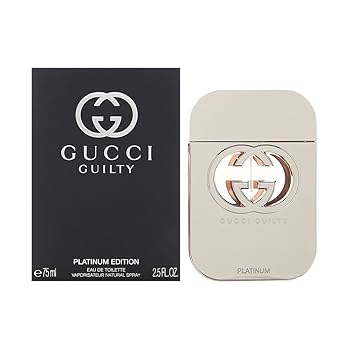 GUCCI GUILTY PLATINUM 75ml 香水 専用袋付き Amazon.com : Gucci Guilty Platinum Edition Eau De Toilette