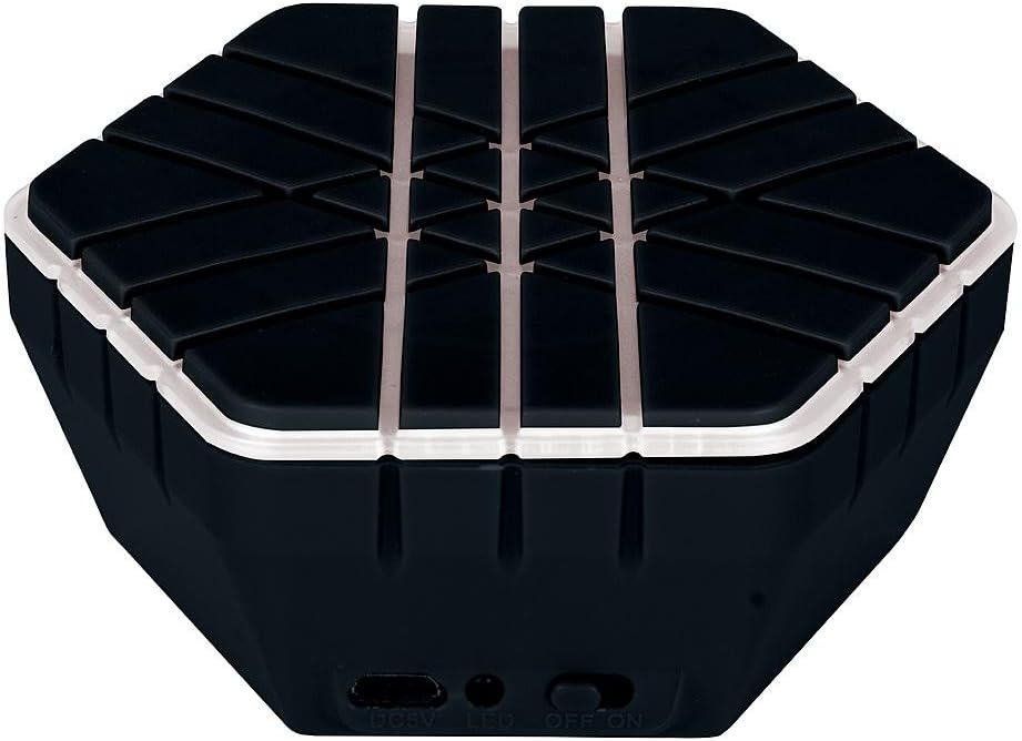 Vivitar Bluetooth Speaker bottom view with ports