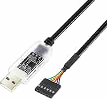 イリチル　シリアル Amazon.co.jp: DTECH FTDI USB-TTLシリアル変換ケーブル 1.8m