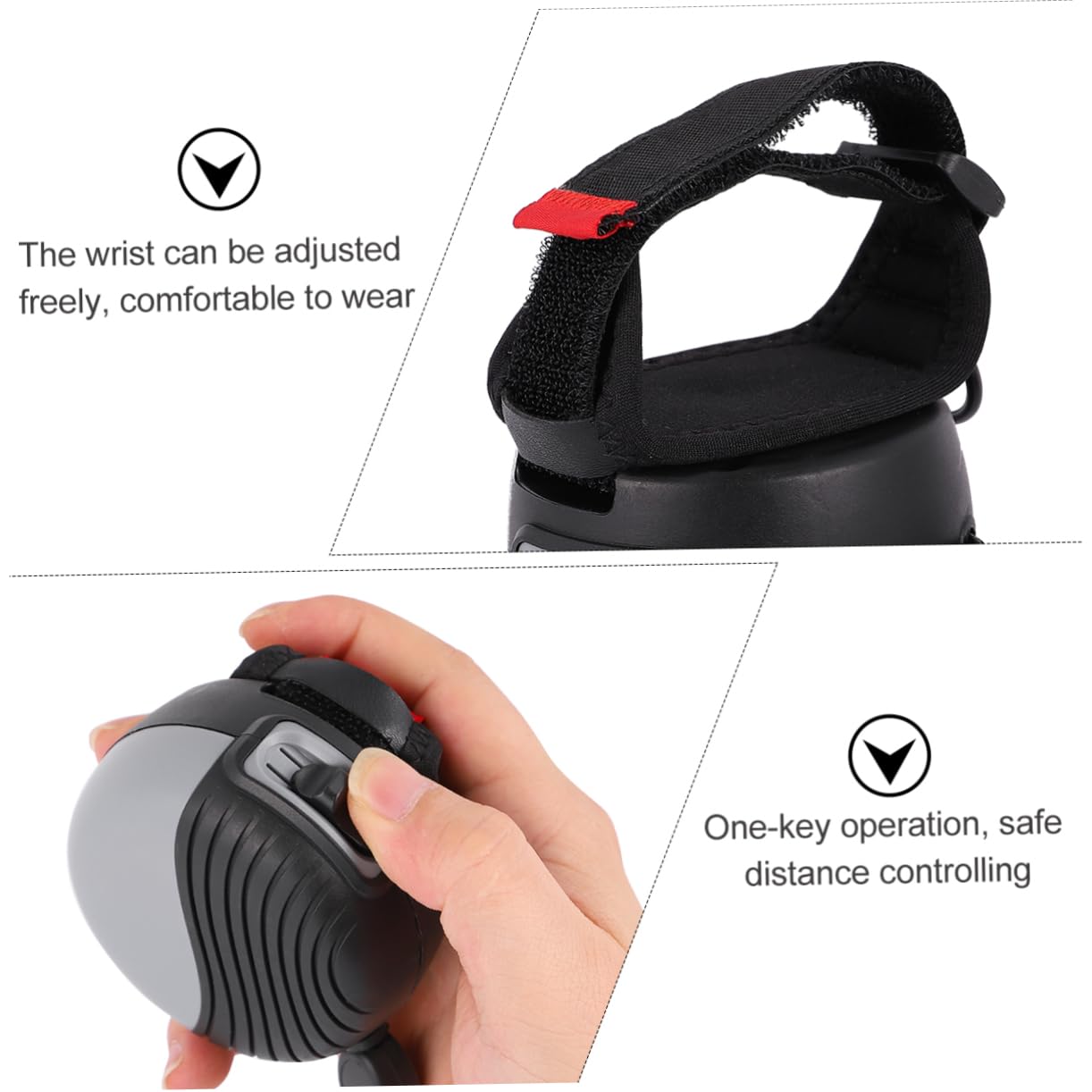 GANAZONO 1pezzi Guinzaglio Per Cani Estensibile Nylon Con Maniglia Comfort Cintura Di Addestramento Per Passeggiate Jogging e Attività All Aperto Accessorio Pratico Per Animali Domestici