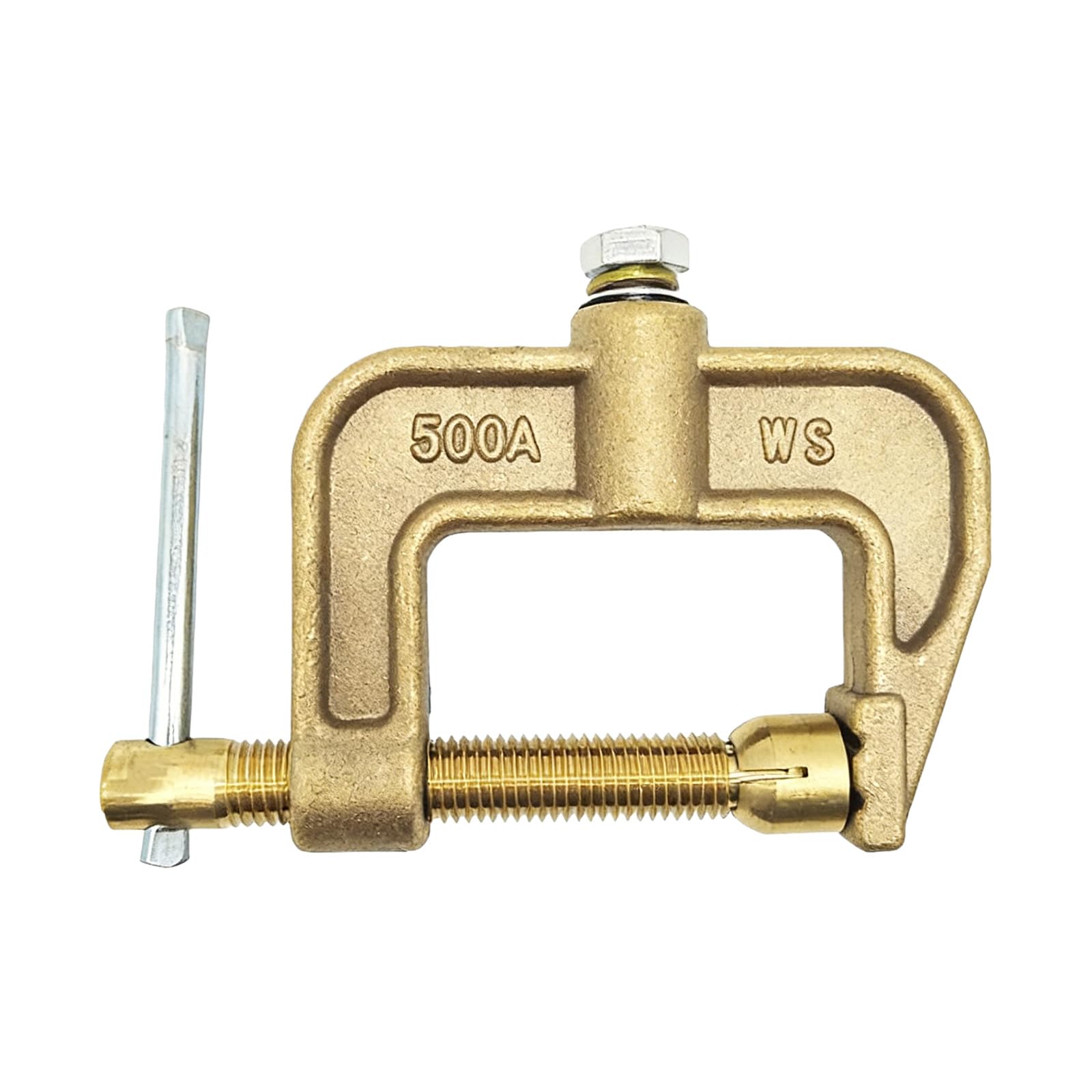 Welding Electrode Holder Power Metal Grounding Work Clamp Replacement Ground Earth for Ground