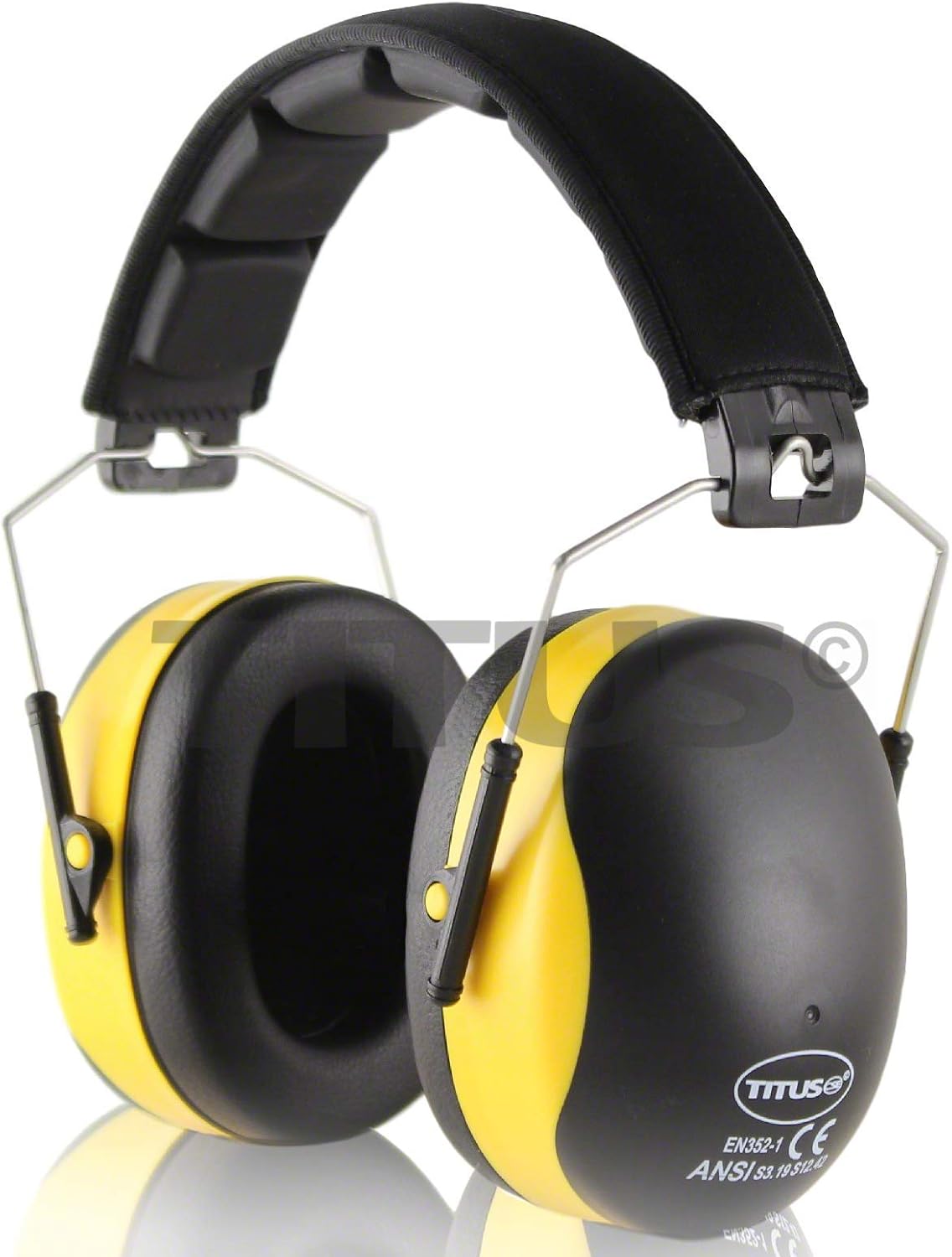 TITUS 3 Series - 37 NRR Noise Reduction Hearing Protection & Sport Style Safety Glasses Combos