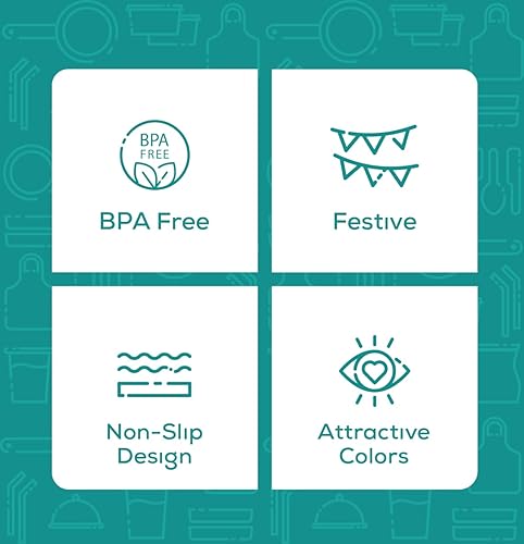 Miniatura 4 de Comfy Package Vasos de plástico desechables para fiestas, 12 onzas, 240 unidades, varios colores, para fiestas, eventos y uso diario