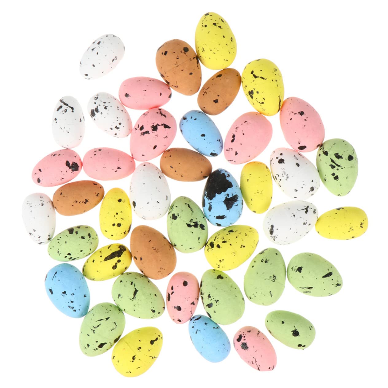 3 Set di Decorazioni Pasquali Allingrosso Set Leggero Finto Uova di Pasqua Imitazione Colorate 200 Pezzi * 3
