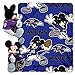 The Northwest Company NFL Baltimore Ravens Mickey Mouse Pillow with Fleece Throw Blanket Set