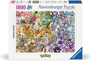 Erwachsenenpuzzle 1000 Teile - Challenge Pokémon