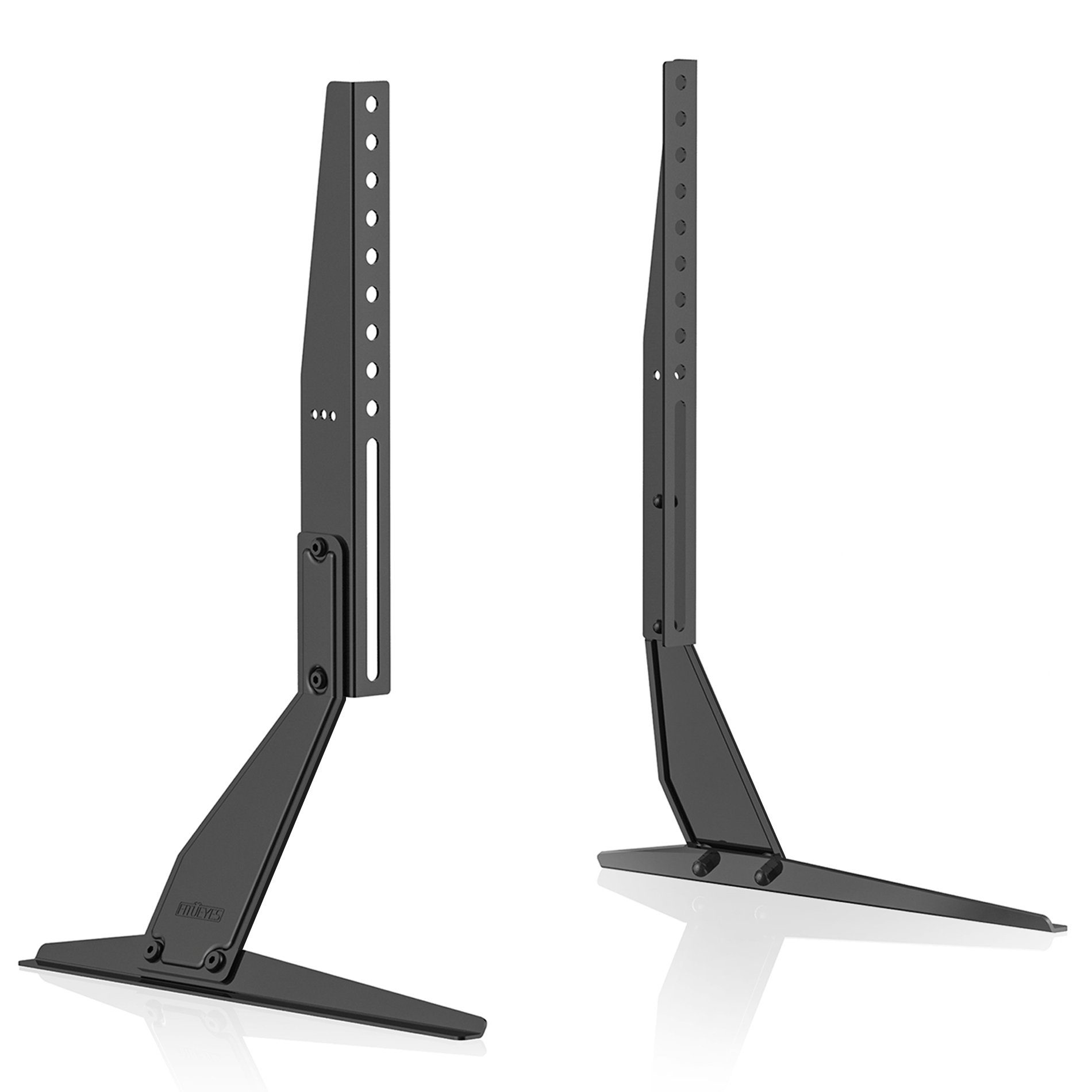 FITUEYES Universal TV Pedestal Stand for 2337 inch Table TV Base