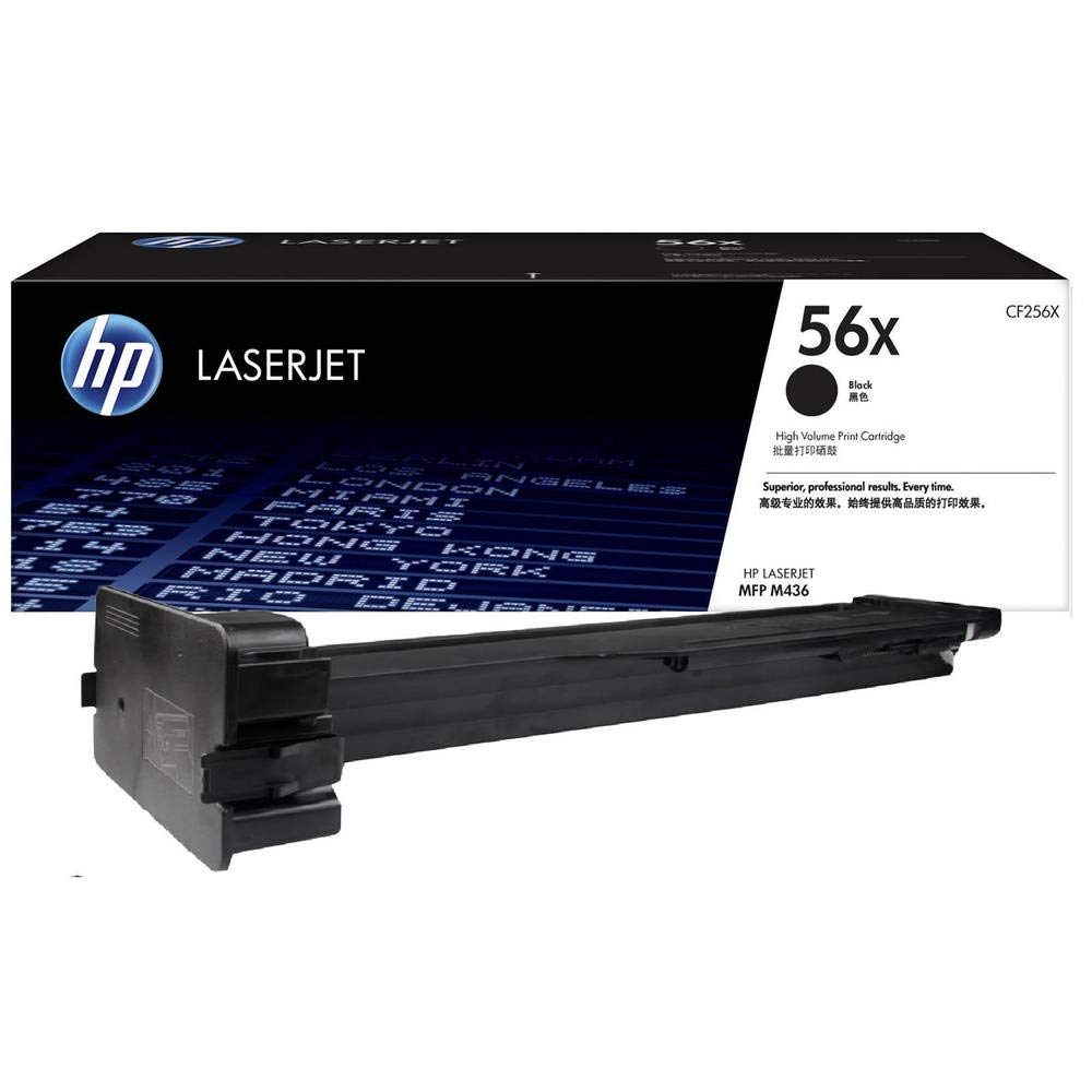 HP 56X High Yield Black LaserJet Toner Cartridge (CF256X)