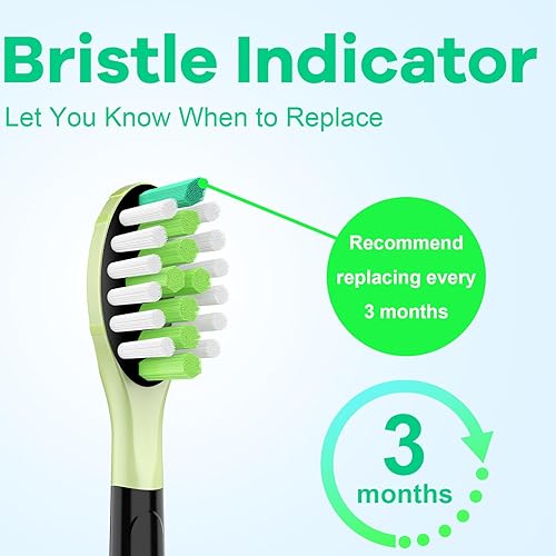 Miniatura 5 de Toptheway Cabezales de repuesto para cepillos de dientes compatibles con Philips Sonicare C3, ProtectiveClean 4100 5100 6100, cabezales de cepillo