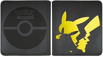 UP Elite Series Pikachu 12-Pocket Zippered Pro Binder for Pokemon