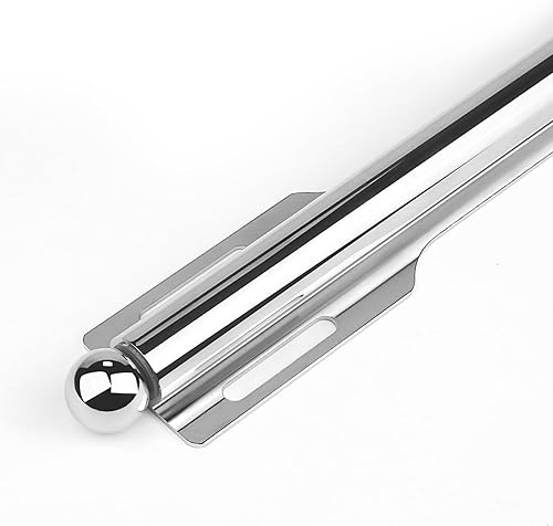 Miniatura 3 de FIRJOY Barra de valet de 12 pulgadas para armario extraíble (1 paquete, cromado)