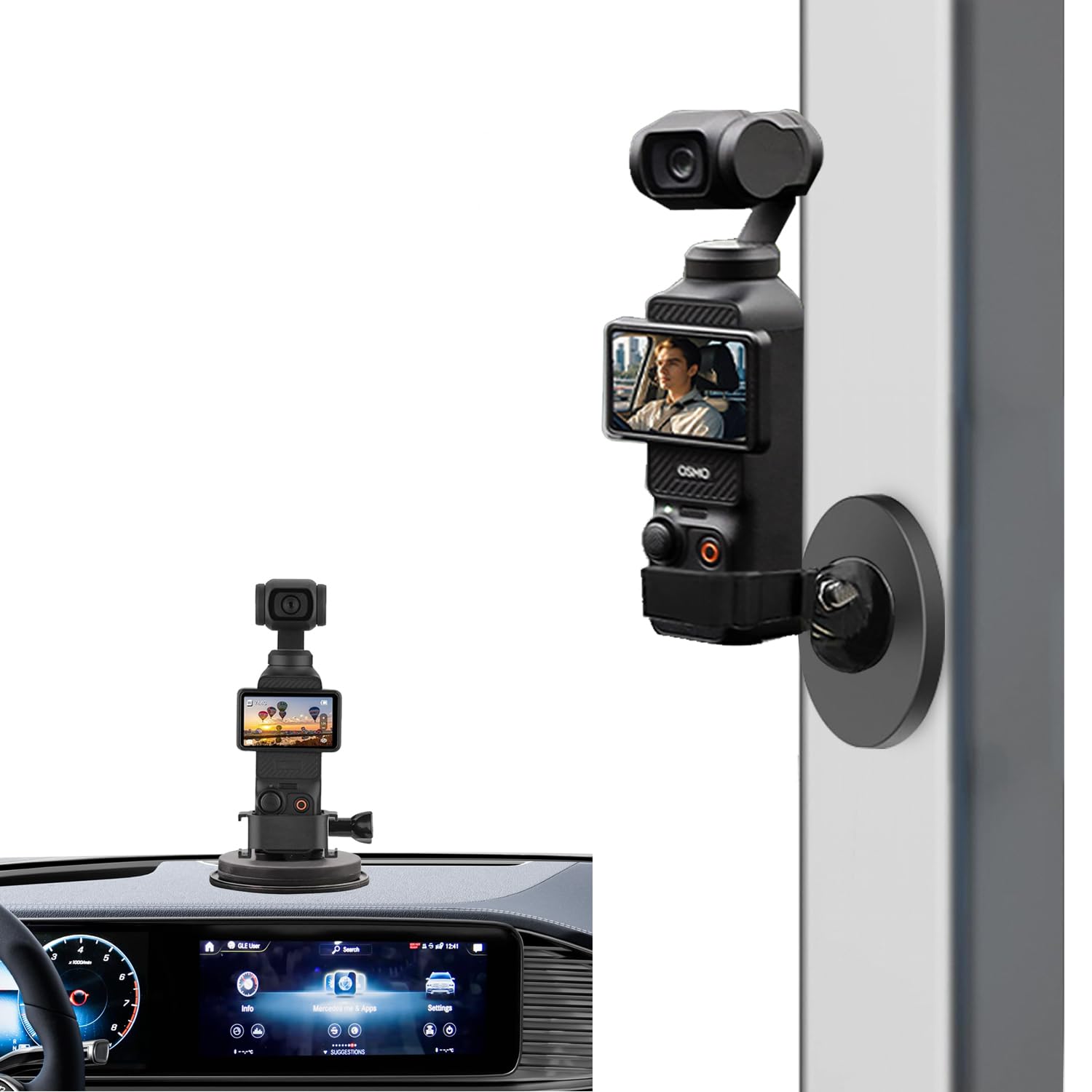 Amazon.com : Osmo Pocket 3 Car Mount, Strong Magnetic Mount