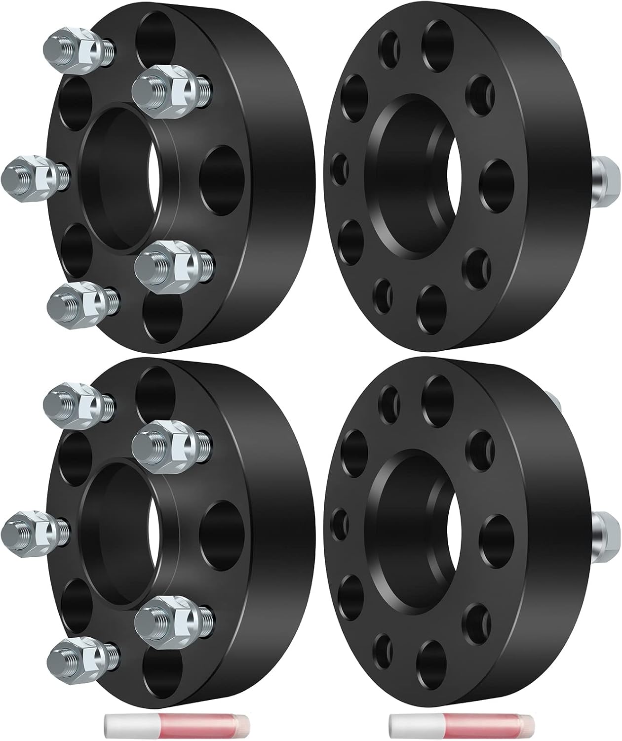 ECCPP 4PCS 1.5 inch 5x5 to 5x5 Hubcentric Wheel Spacers 5 Lug 5x127 to 5x127 Fit for Grand for Cherokee Wrangler Commander