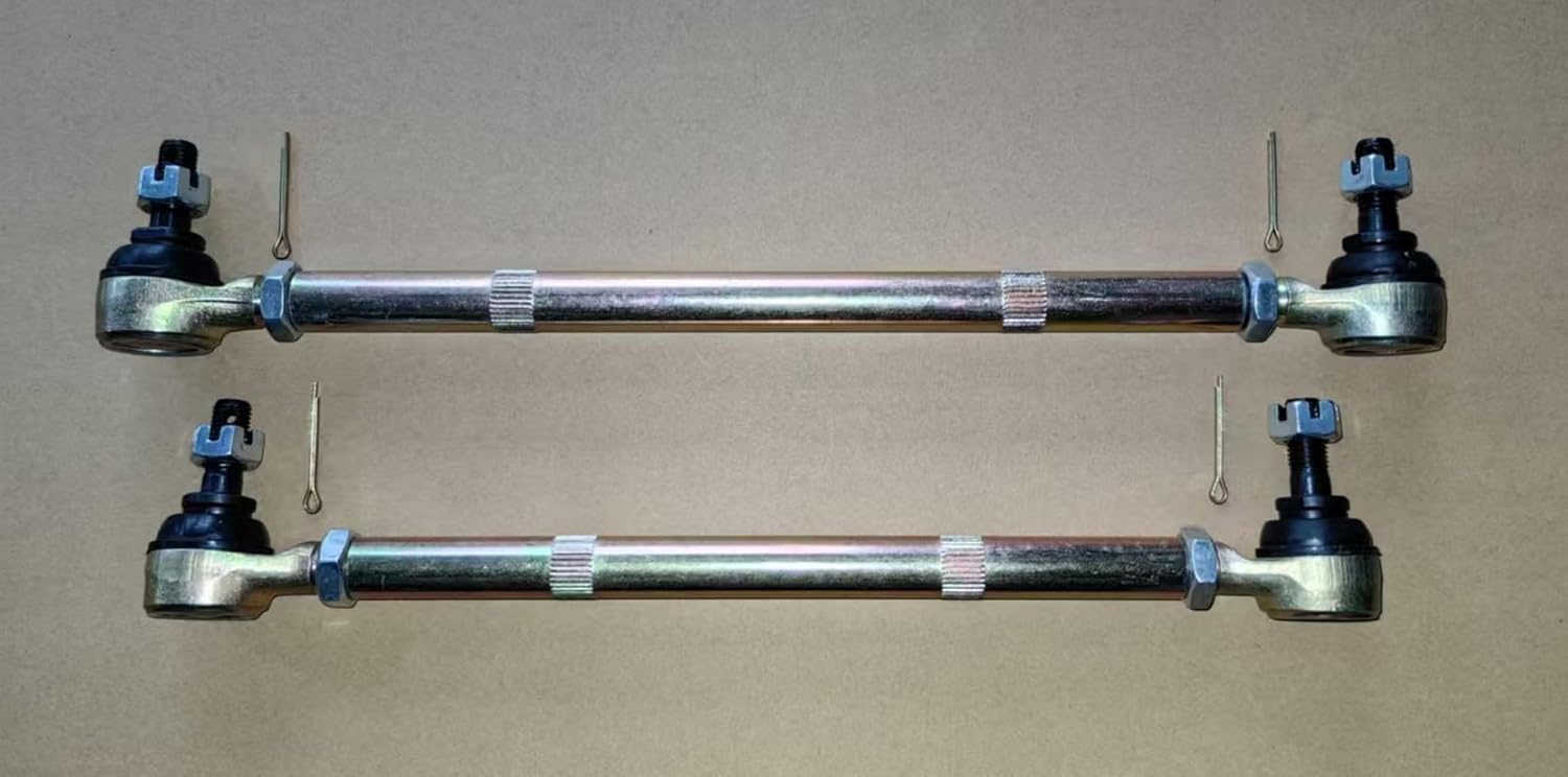 Tie Rods Assembly Replacement for Yamaha G2, G8, G9, G11 Golf Cart Reference number JF2-F3830-00-00 & JF2-F3850-00-00
