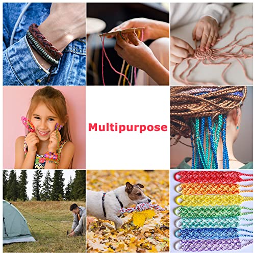 80 peças Paracord 550 3 pés corda paraquedas corda paraquedas pulseiras de paraquedas Kit de fabrica