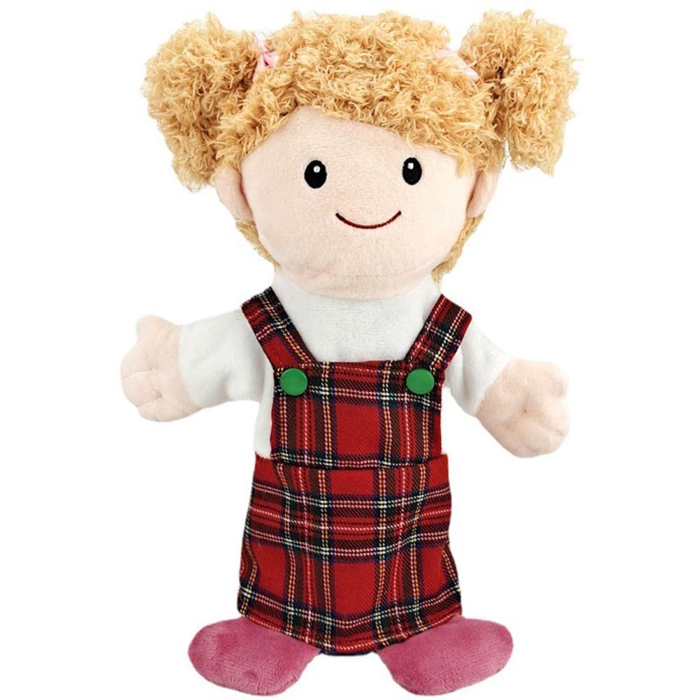 Generic Set Di Burattini A Mano Membri Della Famiglia 6 Pezzi Marionette Da Dito In Morbido Peluche 11,8 Pollici Per Bambini Narrazione Di Ruoli Giochi Insegnamento (Nonno+Nonna+P