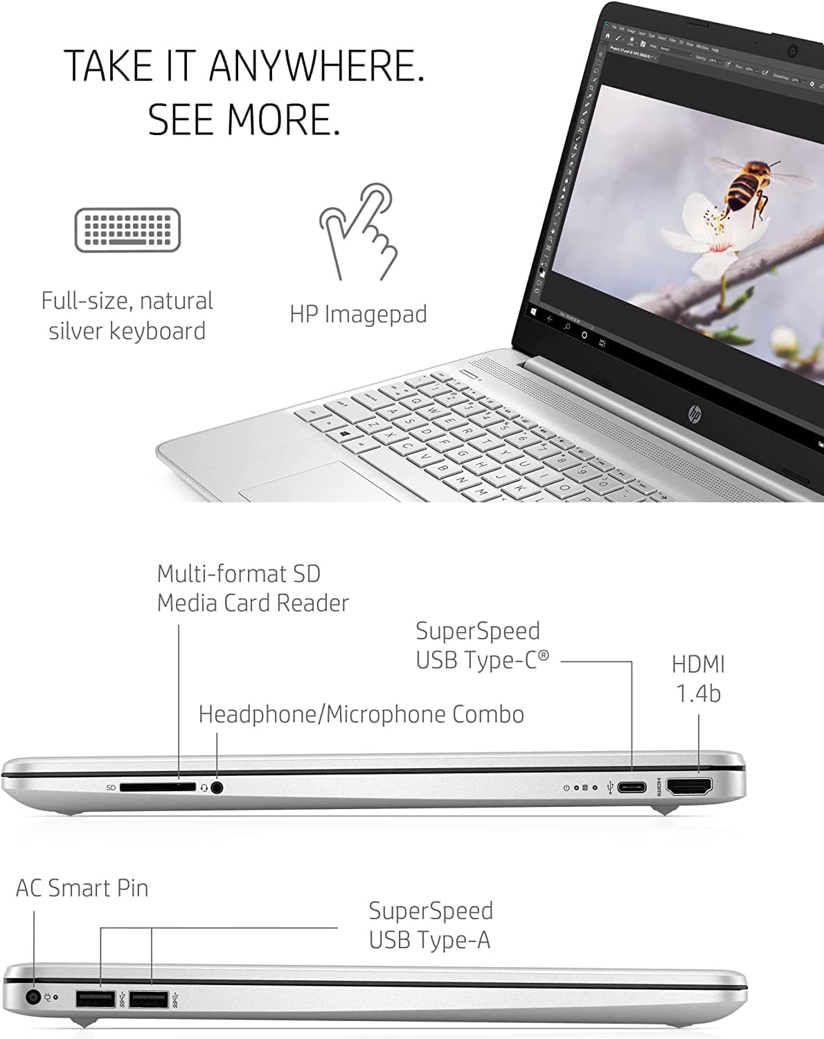 Amazon.com: HP [Windows 11 Pro Business Laptop Computer, 15 15.6