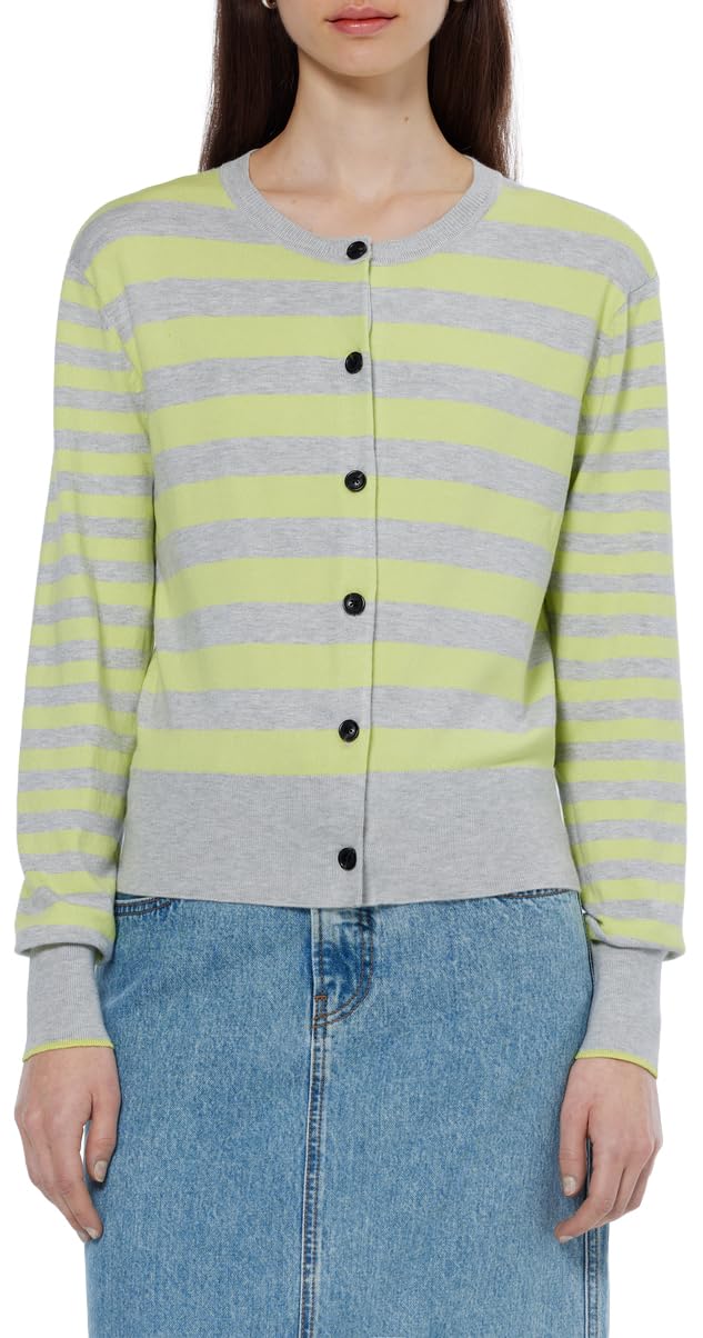 Scotch & Soda Crew Neck Relaxed Cardigan Jersey Mujer