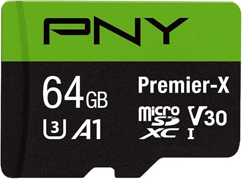 Vista 8 de PNY P-SDU128X2V31100PX-GE 128GB Premier-X Clase 10 U3 V30 microSDXC Tarjeta de memoria flash microSDXC Paquete de 2 - 100MB/s, Clase 10, U3, V30