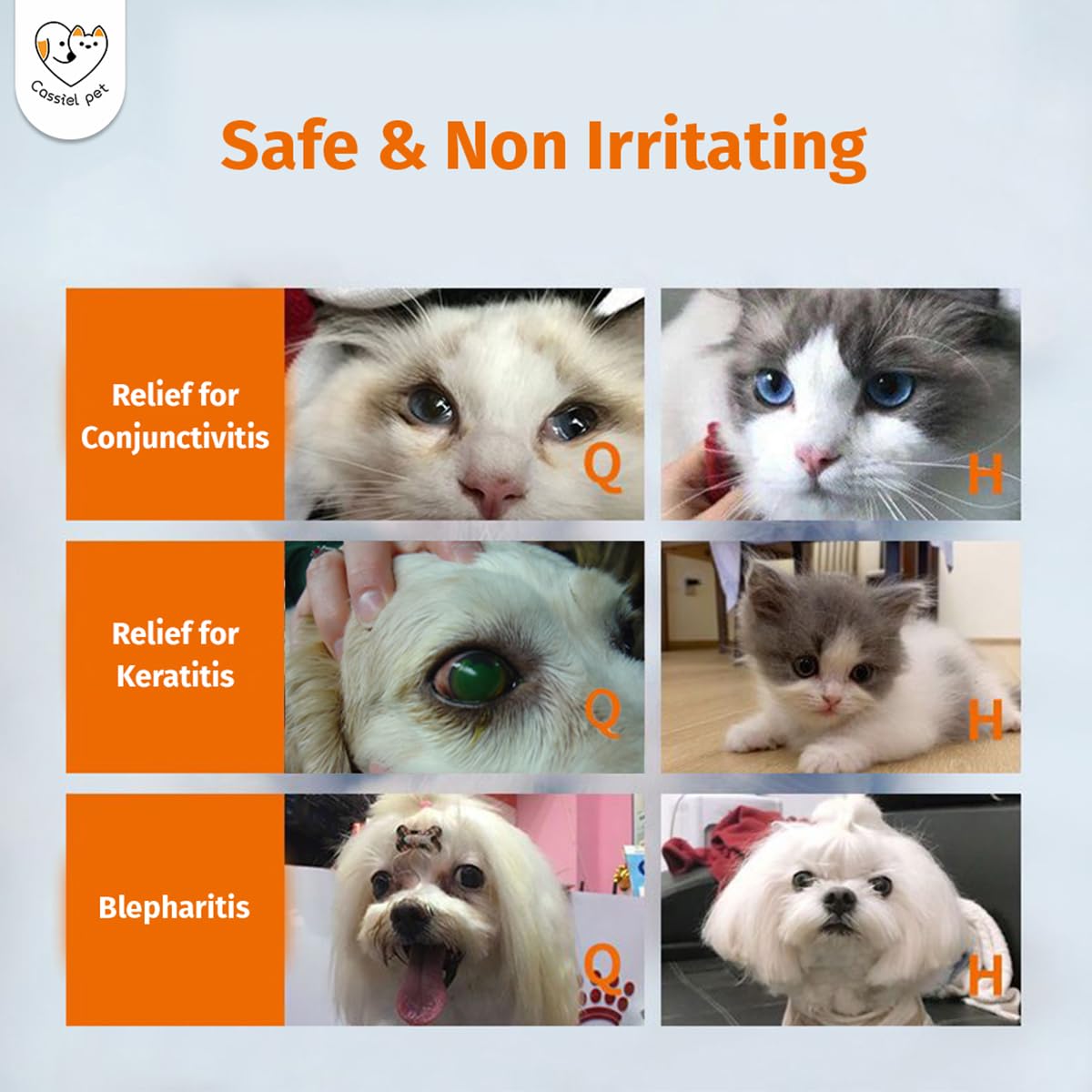 Eye Drops for Eye Infection Treatment, Soothe Infection Allergy, Relieve Dry Eyes & Red Eye,Eye Cleaner and Tear Stain Remover for Dogs and Cats | 10 ml 0.33 FL OZ (1 Bottle) — Amazon image 4