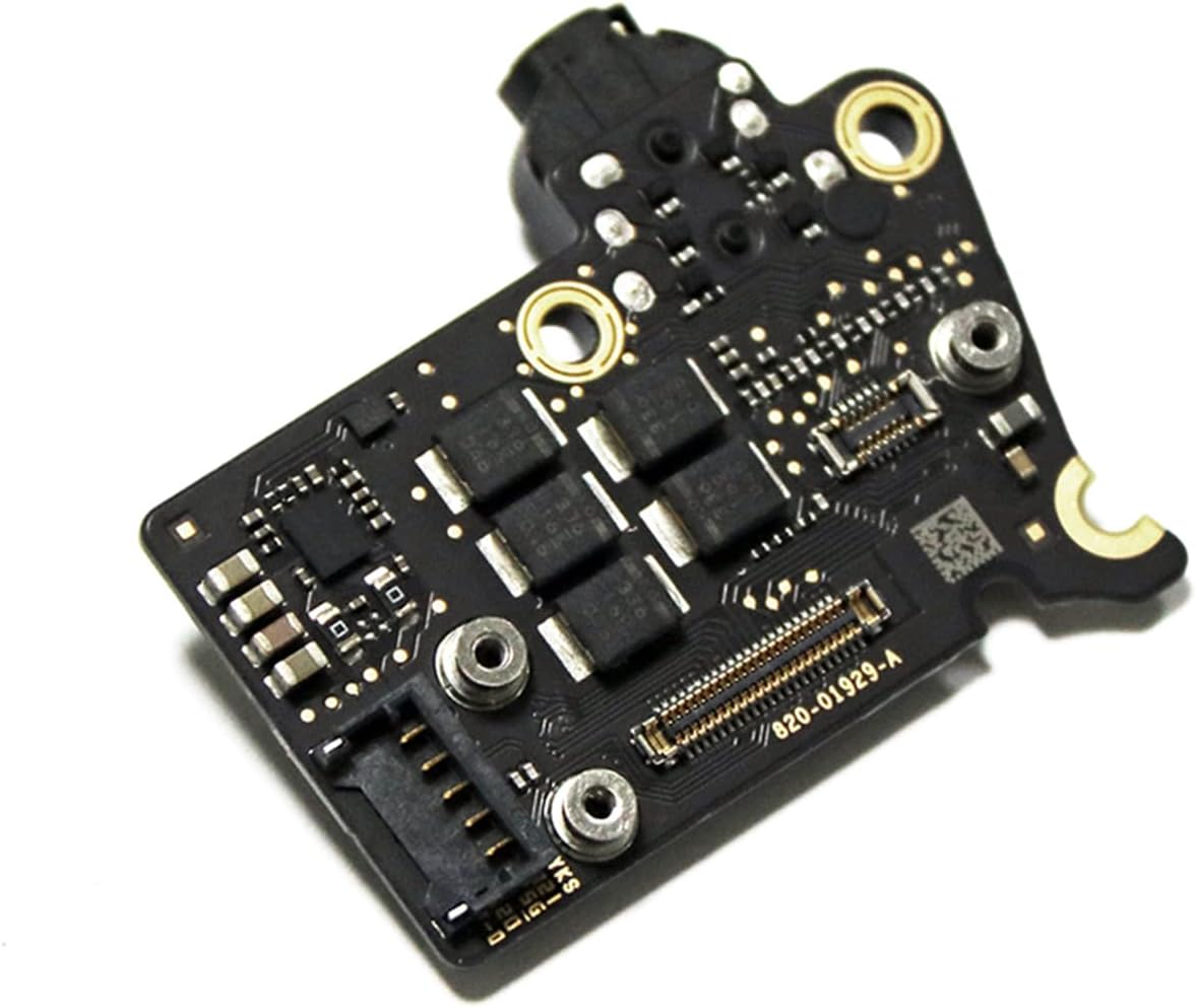 A2337 Audio Board Headphone Jack Connector w/Cable Replacement for MacBook Air (M1,Retina,13-inch,2020) 923-03672 923-03663 820-01929-A 821-03452-01(Black)