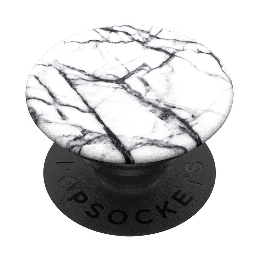 ​​​​PopSockets Phone Grip with Expanding Kickstand - Dove White Marble-image-7