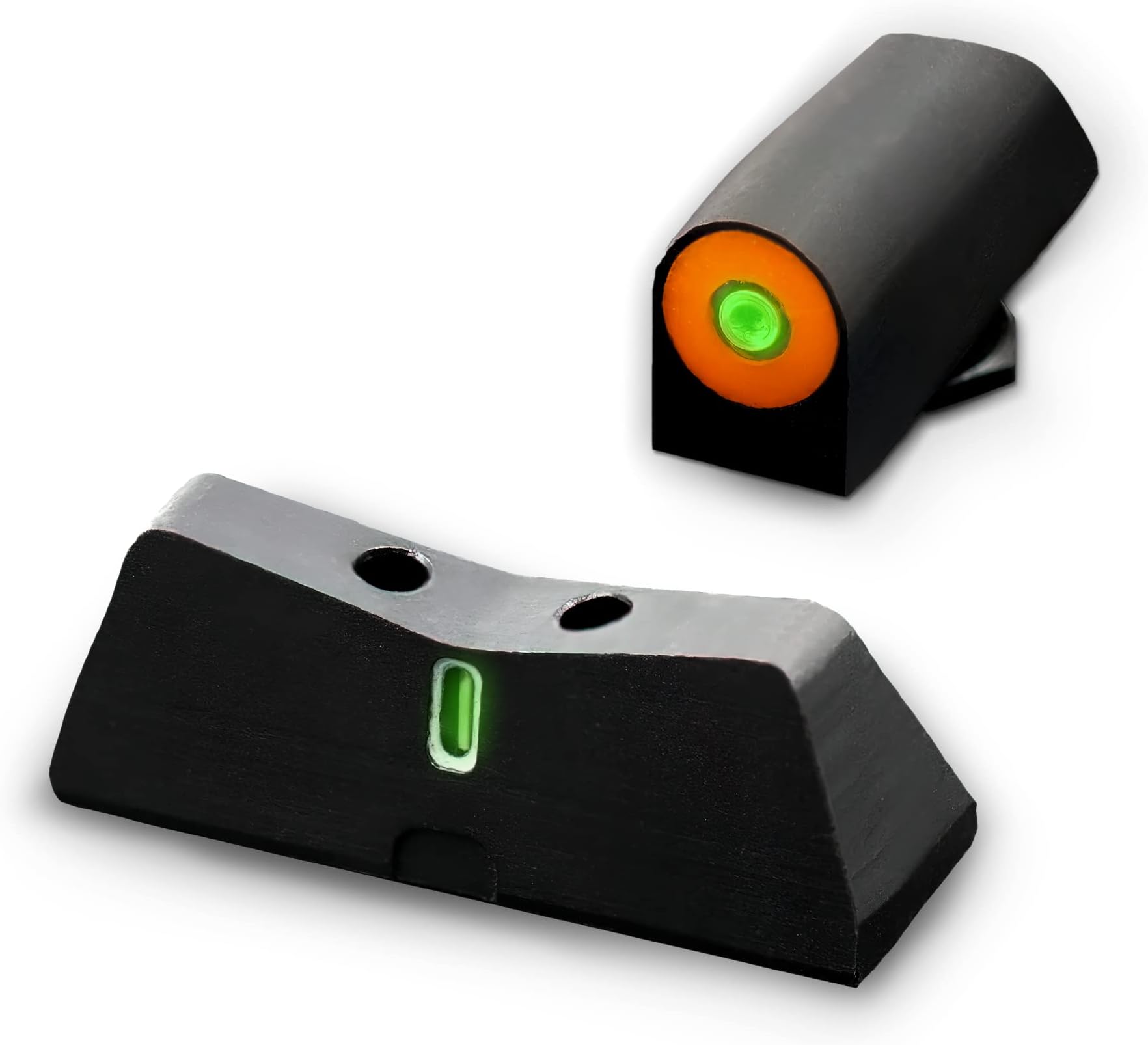 XS Sights DXT2 Big Dot Tritium Night Sights. Tritium Front and Rear set. Fits Glock 17,19,19X,20,21,22,23,24,26,27,29, 30,31,32,34,35,36,37,38,39,40,41,42,43,43X,45,48,49 models including MOS versions