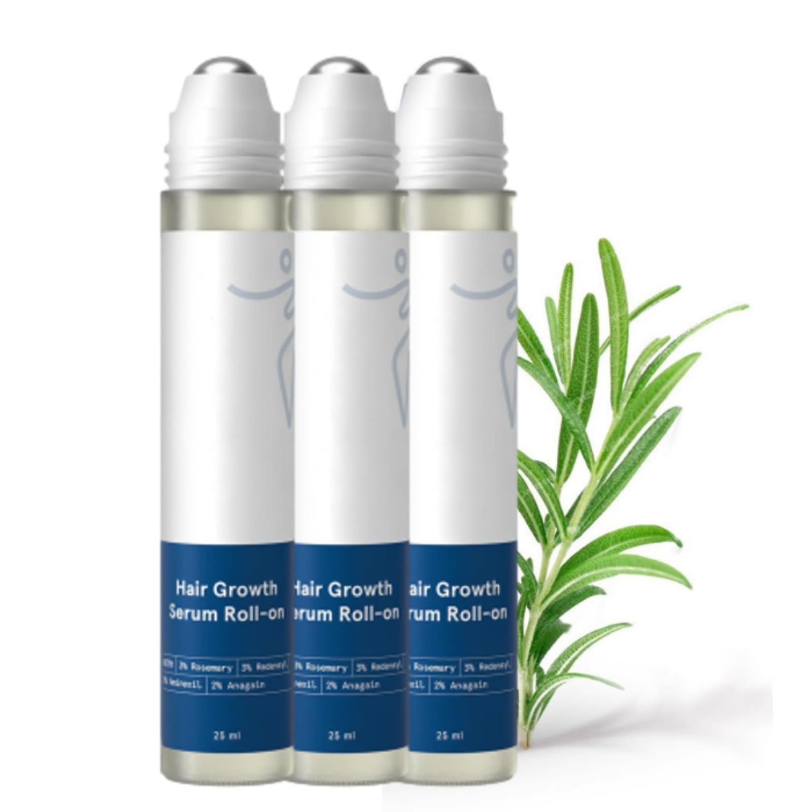 Depura - Siero per Capelli – Roll On Anti-Caduta, Fortifica Radici, Capelli più Spessi in Poche Settimane (1pcs)